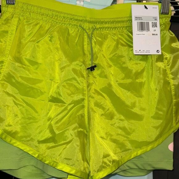 - Nike Icon Clash Tempo Luxe Green Running Shorts Size XS - Picture 5 of 5